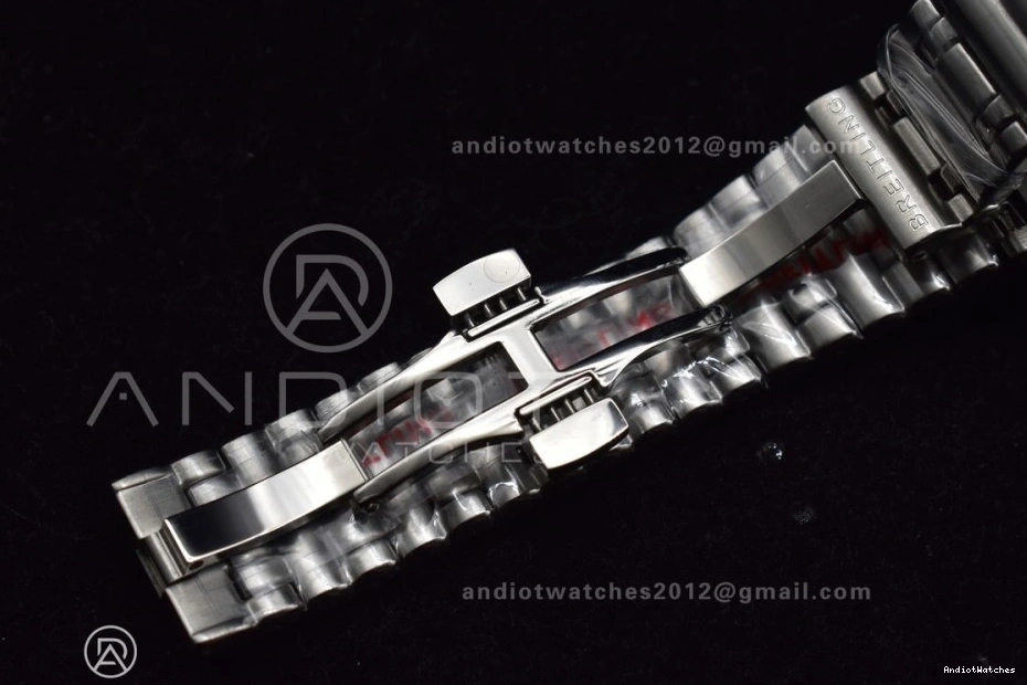 UrbanStyle GMT Automatic Factory A 40mm 530 1:1 BLS Chronomat Breitling Black Bracelet Dial SS Best On Edition 0218